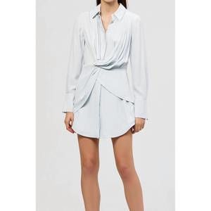 selena gomez blue dress golden globes Acler Bolton midi dress – BREAD BOUTIQUE
